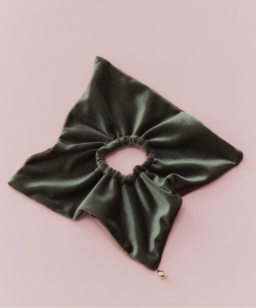 Su1.】リバーシブルベロアシュシュ（シュシュ）｜Su1.（スイ）の