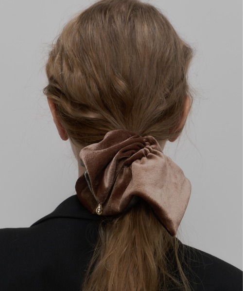 Su1.】リバーシブルベロアシュシュ（シュシュ）｜Su1.（スイ）の