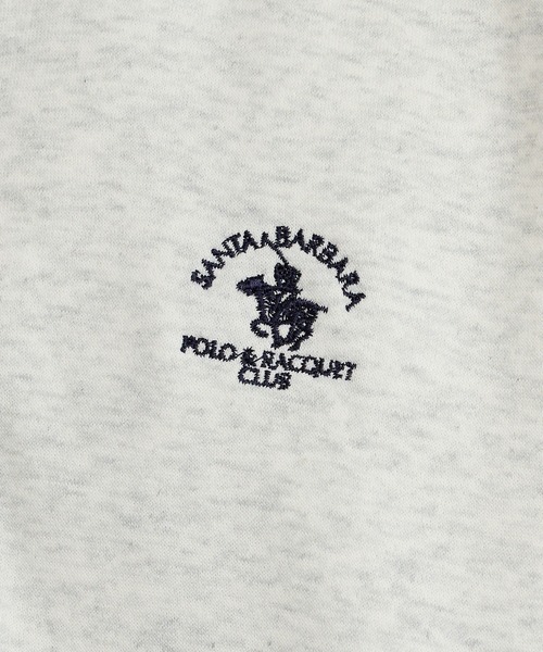 Santa Barbara Polo & Racquet Club(サンタ・バーバラ・ポロ & ラケット・クラブ)の「【SANTA BARBARA】T/C 両面起毛 ジップパーカー(パーカー・メンズ・チャコールグレー/オートミール/モカ/ネイビー・M/L/LL)」の11枚目の写真