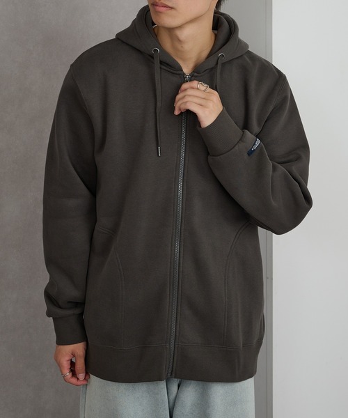 Santa Barbara Polo & Racquet Club(サンタ・バーバラ・ポロ & ラケット・クラブ)の「【SANTA BARBARA】T/C 両面起毛 ジップパーカー(パーカー・メンズ・チャコールグレー/オートミール/モカ/ネイビー・M/L/LL)」の19枚目の写真