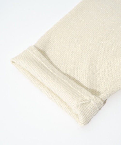 flower（フラワー）の「グリッターニットパンツ（その他パンツ・レディース・アイボリー/グレー・FREE）」の14枚目の写真