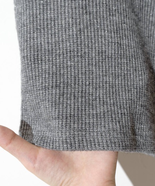 flower（フラワー）の「グリッターニットパンツ（その他パンツ・レディース・アイボリー/グレー・FREE）」の20枚目の写真