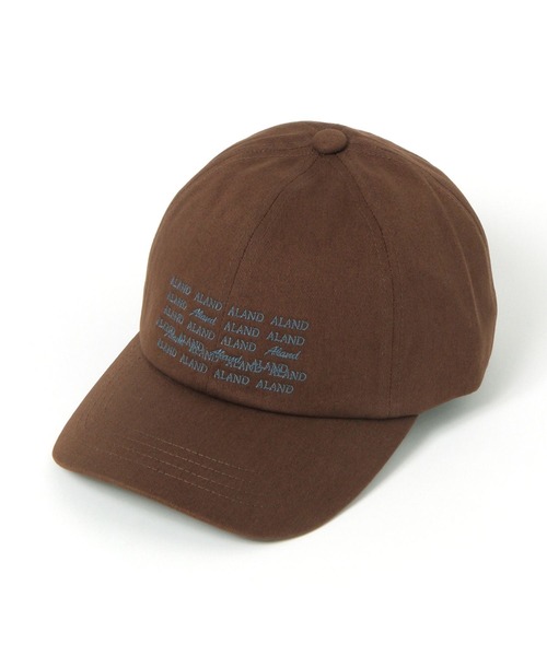 ALAND（エーランド）の「【UNISEX】ALAND／ロゴレタリングCAP（キャップ・レディース・ダークブラウン/ブラック/ライトベージュ・FREE）」の3枚目の写真