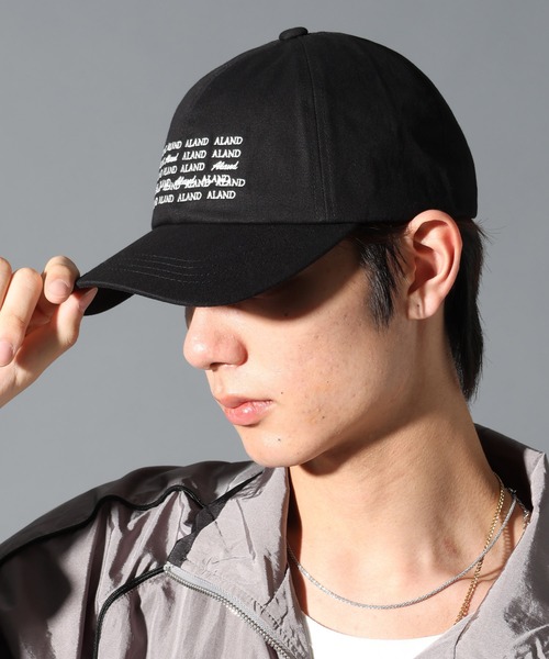 ALAND（エーランド）の「【UNISEX】ALAND／ロゴレタリングCAP（キャップ・レディース・ダークブラウン/ブラック/ライトベージュ・FREE）」の2枚目の写真
