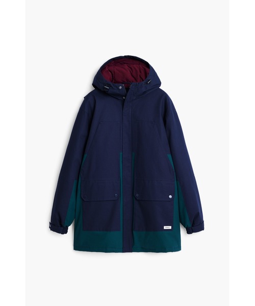 Desigual（デシグアル）の「バイカラーパーカー フード付き