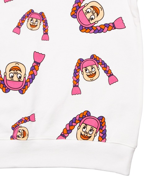 PUNYUS（プニュズ）の「【新サイズ】NAOMIチャン総柄スウェット（スウェット・レディース・ホワイト・1/2/3/4/5）」の12枚目の写真