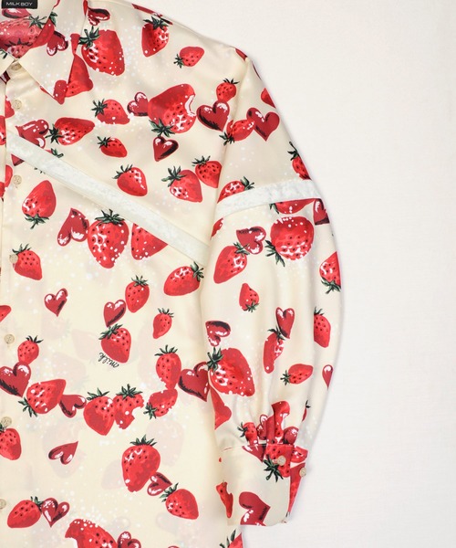 MILKBOY（ミルクボーイ）の「BERRY KISS シャツ（シャツ/ブラウス・レディース・C/B/A・FREE）」の10枚目の写真
