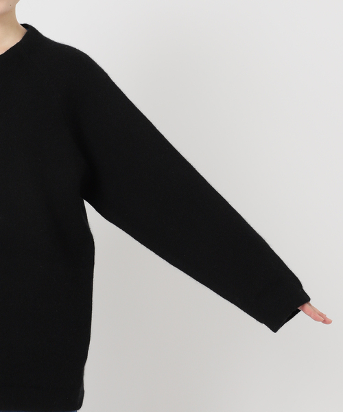 B.C STOCK(ベーセーストック)の「《追加2》【WEB限定】2層スムース編みロングカーディガン(カーディガン/ボレロ・レディース・グレー/ブラック・FREE)」の16枚目の写真