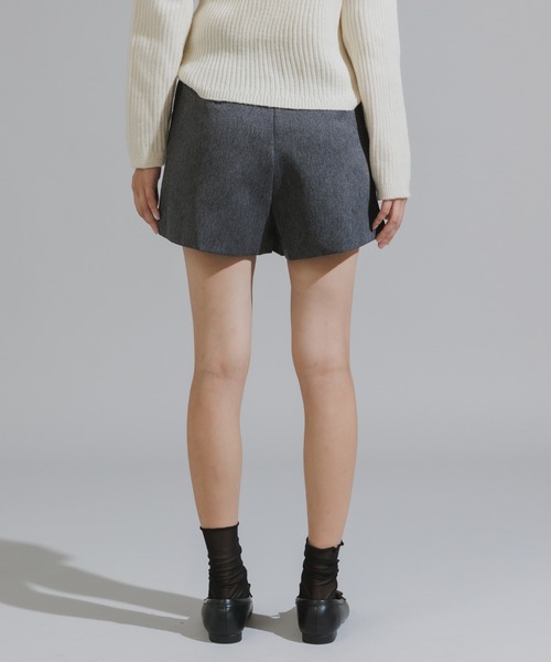Chick（チック）の「Short pants with ribbon / リボン付き ショートパンツ（その他パンツ・レディース・ブラック/ダークグレー・FREE）」の3枚目の写真