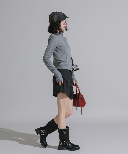 Chick（チック）の「Short pants with ribbon / リボン付き ショートパンツ（その他パンツ・レディース・ブラック/ダークグレー・FREE）」の21枚目の写真