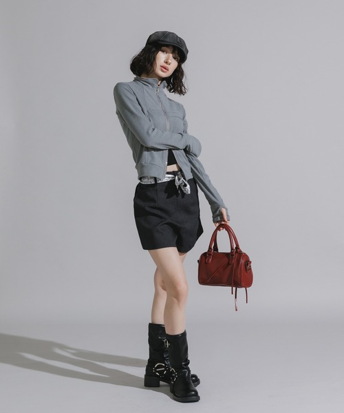 Chick（チック）の「Short pants with ribbon / リボン付き ショートパンツ（その他パンツ・レディース・ブラック/ダークグレー・FREE）」の13枚目の写真