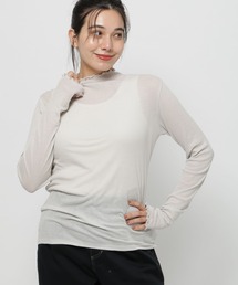 niko and...（ニコアンド）の「メローシアータートルプルオーバー（Tシャツ/カットソー）」