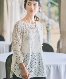 studio CLIP | インドレースプルオーバー《オケージョン2025AW》(Tシャツ/カットソー)