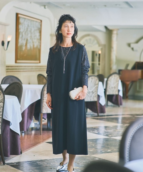 studio CLIP（スタディオクリップ）の「インドレースプルオーバー