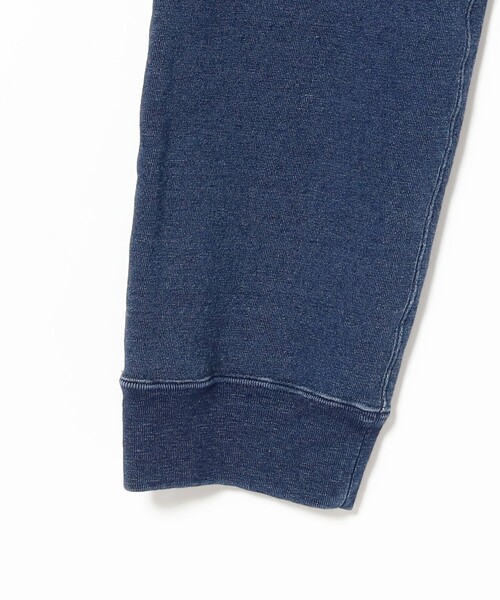 BEAMS PLUS（ビームスプラス）の「【別注】REMI RELIEF / Indigo Sweat Pants（スウェットパンツ・メンズ・インディゴブルー・X-LARGE/LARGE/MEDIUM/SMALL）」の6枚目の写真