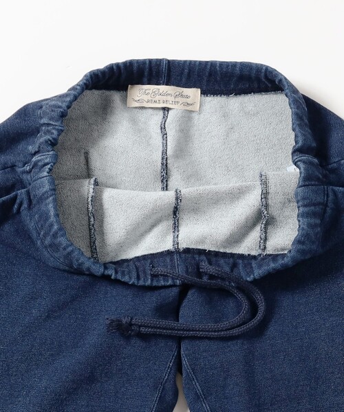 BEAMS PLUS（ビームスプラス）の「【別注】REMI RELIEF / Indigo Sweat Pants（スウェットパンツ・メンズ・インディゴブルー・X-LARGE/LARGE/MEDIUM/SMALL）」の7枚目の写真