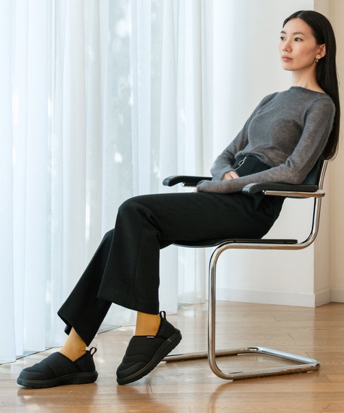 TENTIAL リカバリーサンダルウォーム XL ブラック＆ホワイト