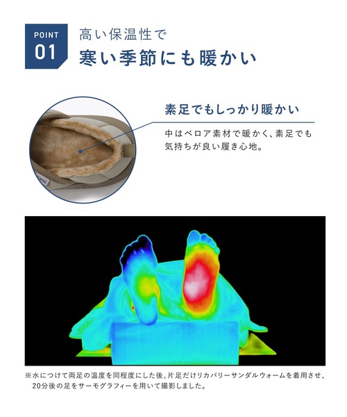 TENTIAL(テンシャル)の「リカバリーサンダル ウォーム(サンダル・メンズ・ブラック/グレー/ターコイズブルー/ピンク/ベージュ・XX-SMALL/X-SMALL/SMALL/MEDIUM/LARGE/X-LARGE/XX-LARGE)」の15枚目の写真