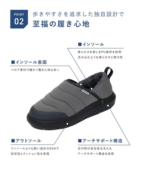 リカバリーサンダル ウォーム（サンダル）｜TENTIAL（テンシャル）の