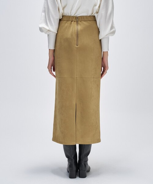 cloenc（クロエンス）の「【セットアップ】アソートIラインスカート（スカート・レディース・ブラウン系/ブラック・03/02/01）」の6枚目の写真