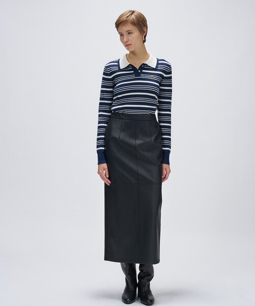 cloenc（クロエンス）の「【セットアップ】アソートIラインスカート（スカート・レディース・ブラウン系/ブラック・03/02/01）」の14枚目の写真