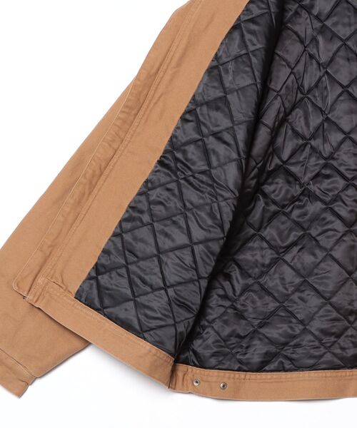 RED KAP（レッドキャップ）の「【77】【RED KAP/レッドキャップ】襟コーデュロイ ワンポイントロゴ ダックジャケット（ブルゾン・メンズ・ベージュ/カーキ/ブラック・L/XL/M）」の11枚目の写真