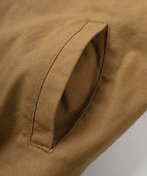 RED KAP(レッドキャップ)の「【77】【RED KAP/レッドキャップ】襟コーデュロイ ピスネームロゴ ダックジャケット/ドローコード/アメカジ/ワーク/ストリート(ブルゾン・メンズ・ベージュ/カーキ/ブラック/ブラック系/ベージュ系/ブラウン系/カーキ系・L/XL/M)」の18枚目の写真