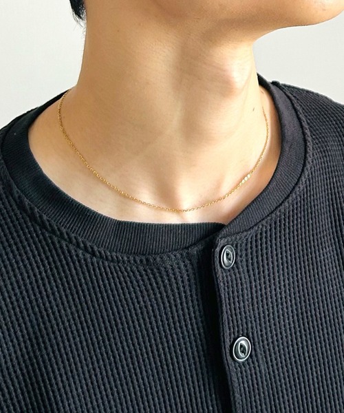 BEATJIVE（ビートジャイブ）の「ショートチェーン ネックレス サージカルステンレス シルバー ゴールド メンズ レディース（ネックレス・メンズ・ゴールド系その他2/シルバー/シルバー系その他2/ゴールド/シルバー系その他/ゴールド系その他/ゴールド系その他3/シルバー系その他3/シルバー系その他4/シルバー系その他5/シルバー系その他7/ゴールド系その他7・FREE）」の8枚目の写真