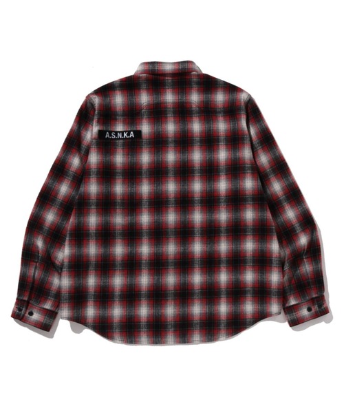 FLANNEL CHECK TACTICAL SHIRT（シャツ/ブラウス）｜A BATHING APE（ア