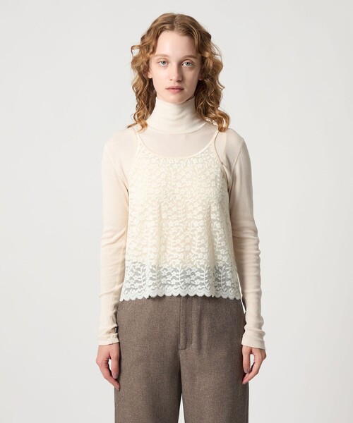 Steven Alan（スティーブンアラン）の「＜Steven Alan＞フラワー レース キャミソール（キャミソール・レディース・オフホワイト・FREE）」の11枚目の写真