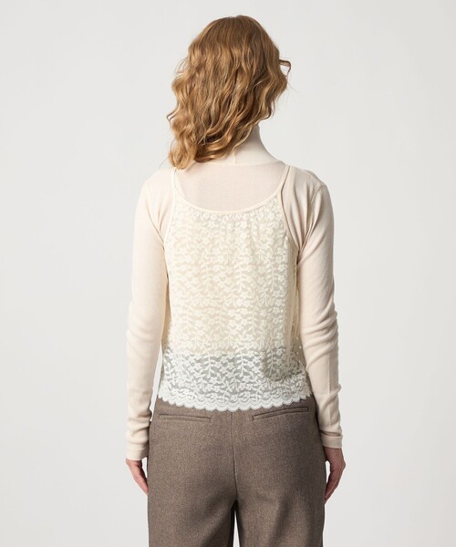 Steven Alan（スティーブンアラン）の「＜Steven Alan＞フラワー レース キャミソール（キャミソール・レディース・オフホワイト・FREE）」の9枚目の写真