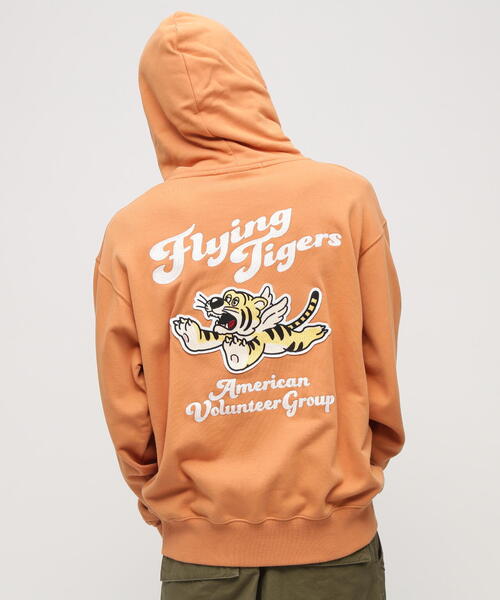 セール】FLYING TIGER PULLOVER PARKA / フライングタイガー プル