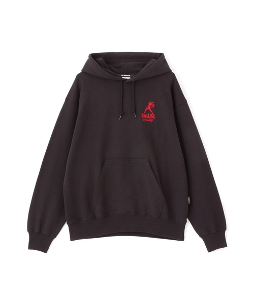 AVIREX（アヴィレックス）の「FLYING TIGER PULLOVER PARKA / フライングタイガー プルオーバーパーカー / AVIREX / アヴィレックス（パーカー・メンズ・グレー/ブラック/オレンジ・MEDIUM/LARGE/X-LARGE/XX-LARGE）」の6枚目の写真