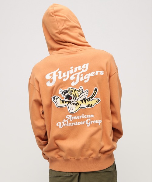 セール】FLYING TIGER PULLOVER PARKA / フライングタイガー プル