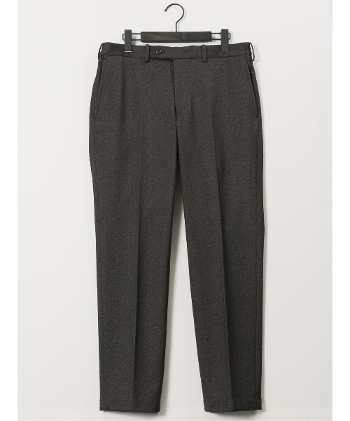 TAKA-Q(タカキュー)の「【ストレッチ イージーケア】タカキュー TechMove ノータック ビジネスパンツ カルゼ茶(セットアップ可能)(スーツパンツ・メンズ・ブラウン・MEDIUM/S/LARGE/X-LARGE/3L)」の4枚目の写真