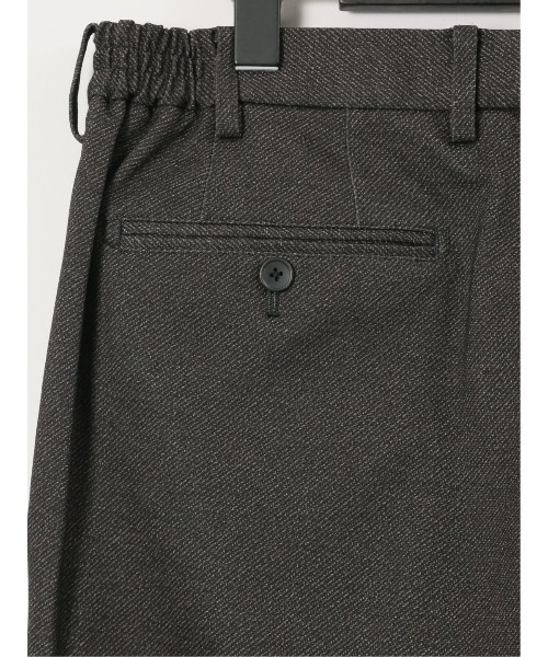 TAKA-Q(タカキュー)の「【ストレッチ イージーケア】タカキュー TechMove ノータック ビジネスパンツ カルゼ茶(セットアップ可能)(スーツパンツ・メンズ・ブラウン・MEDIUM/S/LARGE/X-LARGE/3L)」の7枚目の写真