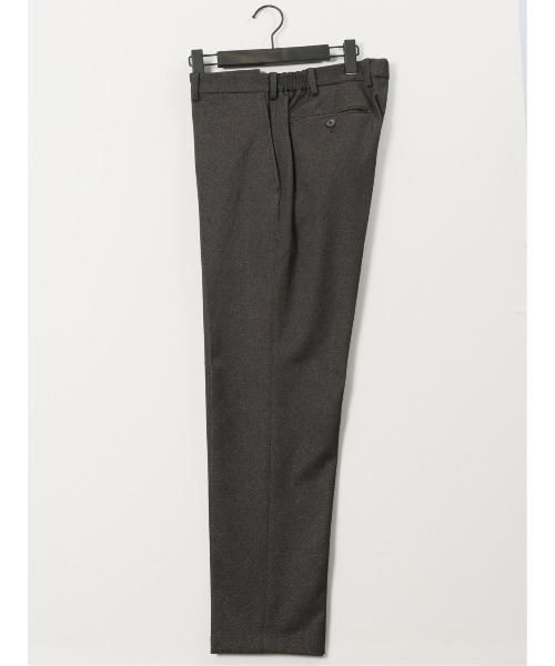 TAKA-Q(タカキュー)の「【ストレッチ イージーケア】タカキュー TechMove ノータック ビジネスパンツ カルゼ茶(セットアップ可能)(スーツパンツ・メンズ・ブラウン・MEDIUM/S/LARGE/X-LARGE/3L)」の9枚目の写真