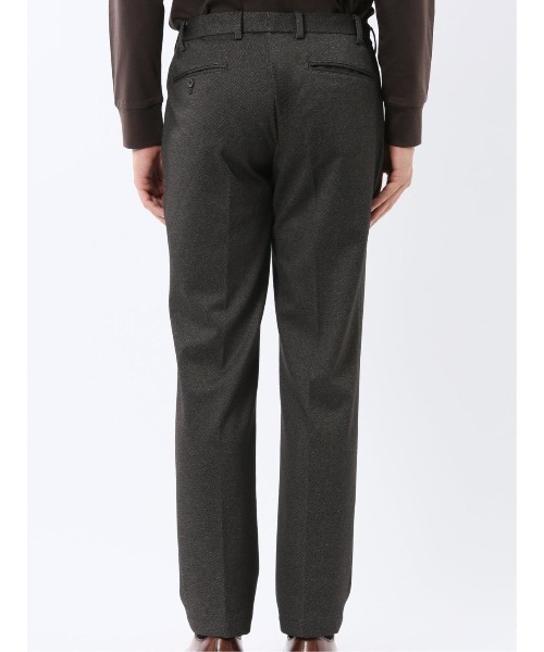 TAKA-Q(タカキュー)の「【ストレッチ イージーケア】タカキュー TechMove ノータック ビジネスパンツ カルゼ茶(セットアップ可能)(スーツパンツ・メンズ・ブラウン・MEDIUM/S/LARGE/X-LARGE/3L)」の12枚目の写真