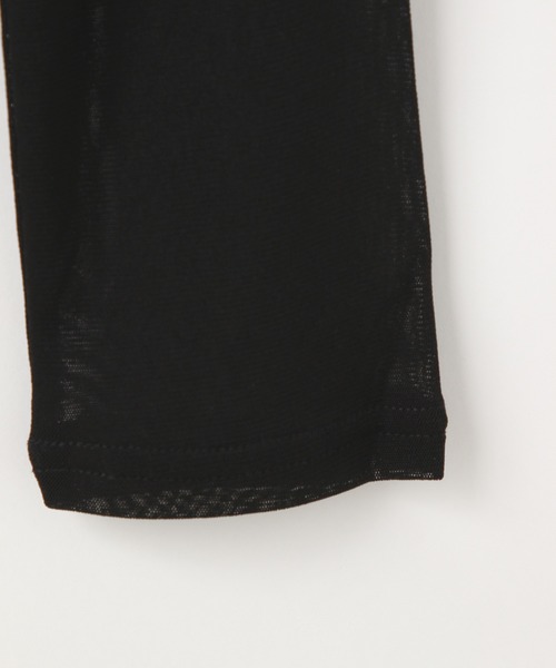 LOWRYS FARM（ローリーズファーム）の「ナイロンシアータイトＬＳ  606435（Tシャツ/カットソー・レディース・ブルー/ブラック/ホワイト/ライトグレー/イエロー・FREE）」の21枚目の写真