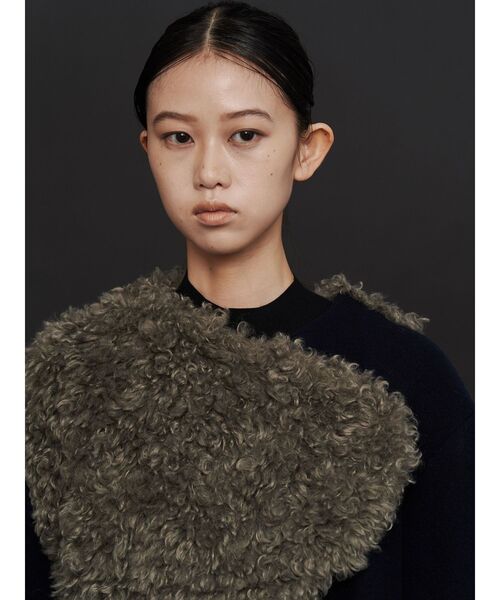 【美品】アンスリード　UN3D. ブロッキングコート　比翼ボタン UN3D.（アンスリード）の「ドッキングテーラードコート