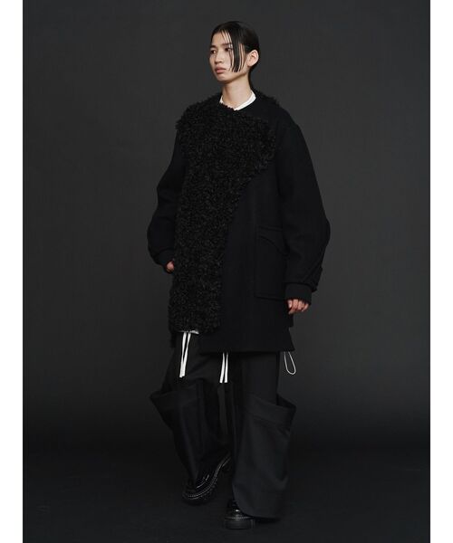 BOA MIX WAVE LINE CT / ボアミックスウェーブラインコート