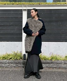 un3d アンスリード　テープギャザーフィールドコート UN3D.（アンスリード）の「テープギャザーフィールドコート（その他