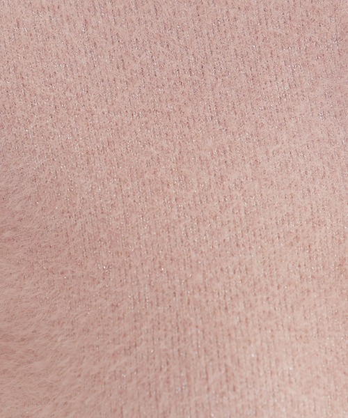 ASTORIA ODIER（アストリアオディール）の「ラメフェザービジューボタンカーディガン（カーディガン/ボレロ・レディース・サックスブルー/チャコールグレー/ホワイト/ピンク・MEDIUM）」の17枚目の写真