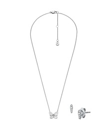 FOSSIL（フォッシル）の「フォッシル アクセサリー レディース セット シルバー JF04935SET（ネックレス）」