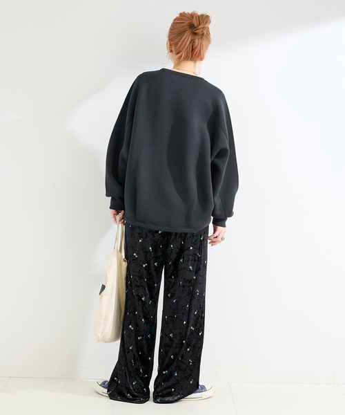 B.C STOCK(ベーセーストック)の「《追加8》手洗い可 / ダンボールコクーンプルオーバー(Tシャツ/カットソー・レディース・ホワイト/ブラウン/ネイビー/チャコールグレー/カーキ・FREE)」の18枚目の写真