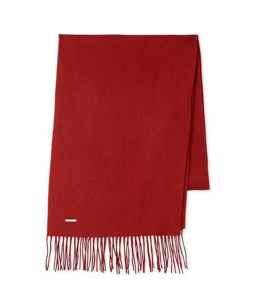 SNIDEL（スナイデル）の「カシミア混ロングリボンマフラー（マフラー・レディース・アイボリー/ライトグレー/レッド/イエロー・F）」の16枚目の写真