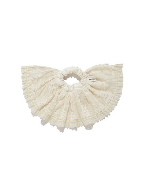 LILY BROWN（リリーブラウン）の「ハーフフリルシュシュ（シュシュ・レディース・チェック/アイボリー/ブラック・F）」の19枚目の写真