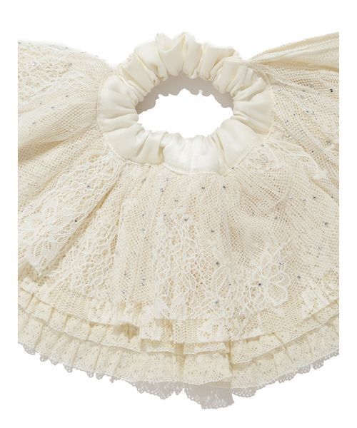 LILY BROWN（リリーブラウン）の「ハーフフリルシュシュ（シュシュ・レディース・チェック/アイボリー/ブラック・F）」の20枚目の写真