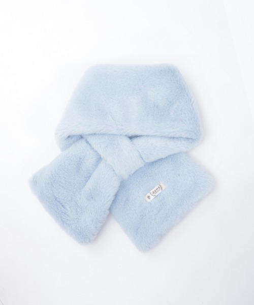 axes femme（アクシーズファム）の「アソートリボンティペット（マフラー・レディース・ブラック/サックスブルー/キナリ・FREE）」の8枚目の写真