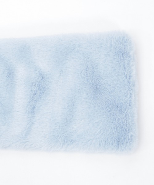 axes femme（アクシーズファム）の「アソートリボンティペット（マフラー・レディース・ブラック/サックスブルー/キナリ・FREE）」の12枚目の写真